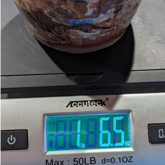 Vintage Hand Thrown Glazed Art Pottery Vase Signed Thorson 1993 - Picture 13 of 13